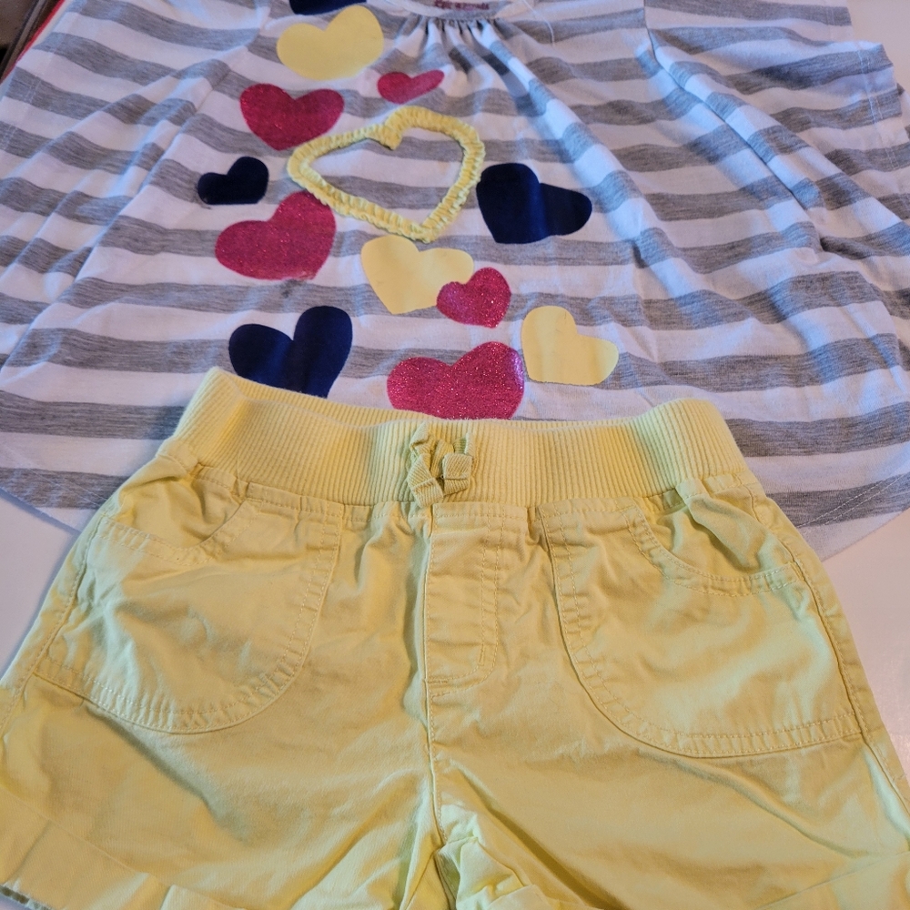 GIRLS TOP & SHORT SET